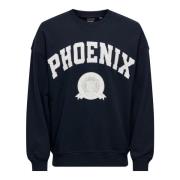 Sweatshirts Only & Sons , Blue , Heren