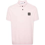 Polo Shirts Stone Island , Pink , Heren