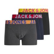 Mannen Trunk Ondergoed Pakket Jack & Jones , Multicolor , Heren