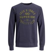 Sweatshirts Jack & Jones , Blue , Heren