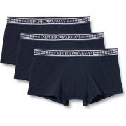 3 Pack Trunk Boxershorts Emporio Armani , Blue , Heren