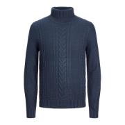 Heren Kabeltrui Coltrui Jack & Jones , Blue , Heren