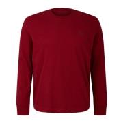 Sweatshirts Tom Tailor , Red , Heren