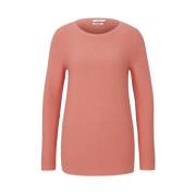 Sweatshirts Tom Tailor , Pink , Dames