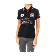 Polo Shirt La Martina , Black , Dames