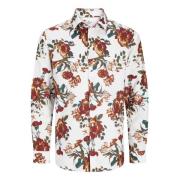 Nordic Flores Bloemenoverhemd Jack & Jones , Multicolor , Heren