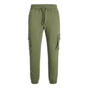 Klassieke Cargo Style Sweatpants Jack & Jones , Green , Heren