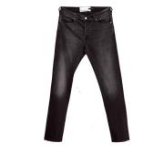 Zwarte Slim Fit Jeans Lucas Zhrill , Black , Heren