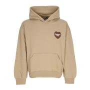 Heart Hoodie Dusty H Brown - Korting Carhartt Wip , Brown , Heren