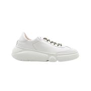 Witte-IJs Sneaker met Multikleurige Veters Attilio Giusti , White , Da...