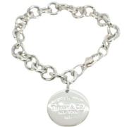 Pre-owned Silver bracelets Tiffany & Co. Pre-owned , Gray , Dames