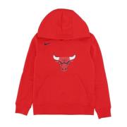 NBA Club Logo Fleece Hoodie Nike , Red , Heren