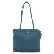 Pre-owned Fabric prada-bags Prada Vintage , Blue , Dames