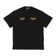 Zwarte Jewel Tee Streetwear T-Shirt Iuter , Black , Heren