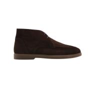 Bruine Suède Veterschoenen Magnanni , Brown , Heren