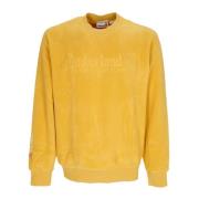 Mineral Yellow Logo Crewneck Sweatshirt Timberland , Yellow , Heren