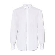 Overhemd met manchetknopen Emporio Armani , White , Heren