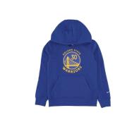 Stephen Curry NBA Hoodie Icon Edition Nike , Blue , Heren