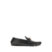 Casual Mocassins voor Mannen Versace , Black , Heren