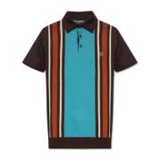 Gestreept poloshirt Dolce & Gabbana , Brown , Heren