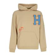 Streetwear Havermout Hoodie HUF , Beige , Heren