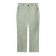 Elegant Flare Chino Broek Smoke Green MOS Mosh , Green , Dames