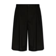 Wollen shorts Emporio Armani , Black , Heren