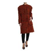 Single-Breasted Coats Dolce & Gabbana , Multicolor , Dames