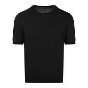 T-Shirts Tagliatore , Black , Heren