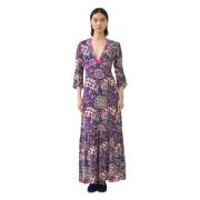 Maxi jurk Ysee Antik Batik , Multicolor , Dames