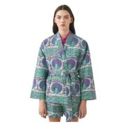 Jas Tala Antik Batik , Blue , Dames