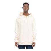 Beige Geborduurde Logo Hoodie The North Face , Beige , Heren