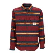 Oregon Shirt Jacket Starco Stripe/Bordeaux Carhartt Wip , Multicolor ,...