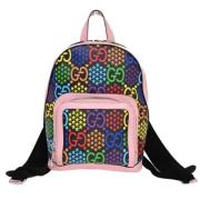 Pre-owned Leather backpacks Gucci Vintage , Multicolor , Dames