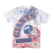 NFL Team Burst Sublimated Tee Mitchell & Ness , Multicolor , Heren