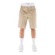 Casual Katoenen Shorts voor Mannen Etro , Beige , Heren