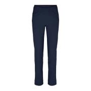 Marineblauwe Elastische Taille Broek LauRie , Blue , Dames