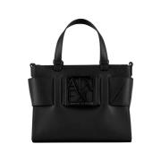 Handbags Armani Exchange , Black , Dames