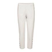 Cropped Trousers LauRie , White , Dames