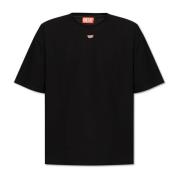 T-Boxt-D T-shirt met logo Diesel , Black , Heren