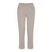 Cropped Trousers LauRie , Beige , Dames