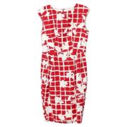 Pre-owned Fabric dresses Carolina Herrera Pre-owned , Red , Dames