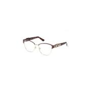 Stijlvolle Donkerbruine Bril Guess , Brown , Unisex