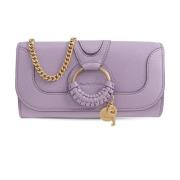 Hana portemonnee op ketting See by Chloé , Purple , Dames
