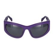 Stijlvolle zonnebril Sbm840 Blumarine , Purple , Dames