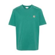 Groene T-shirts en Polos Maison Kitsuné , Green , Heren