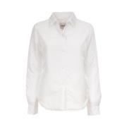 Lichtgewicht nylon jack-shirt met Thermore vulling Aspesi , White , Da...