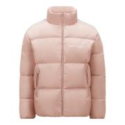 Down Jackets Moncler , Pink , Dames