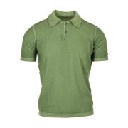 Groene Polo T-shirts en Polos Kangra , Green , Heren