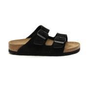 Arizona Zwarte Sandalen Birkenstock , Black , Dames